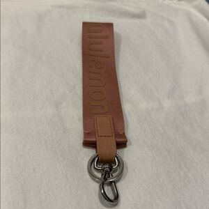 Lululemon Athletica Tan Keychain Bag Accessory